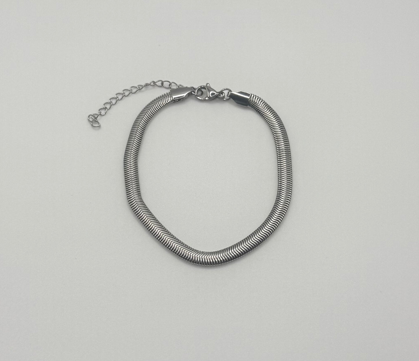 Silver Snake Bracelet