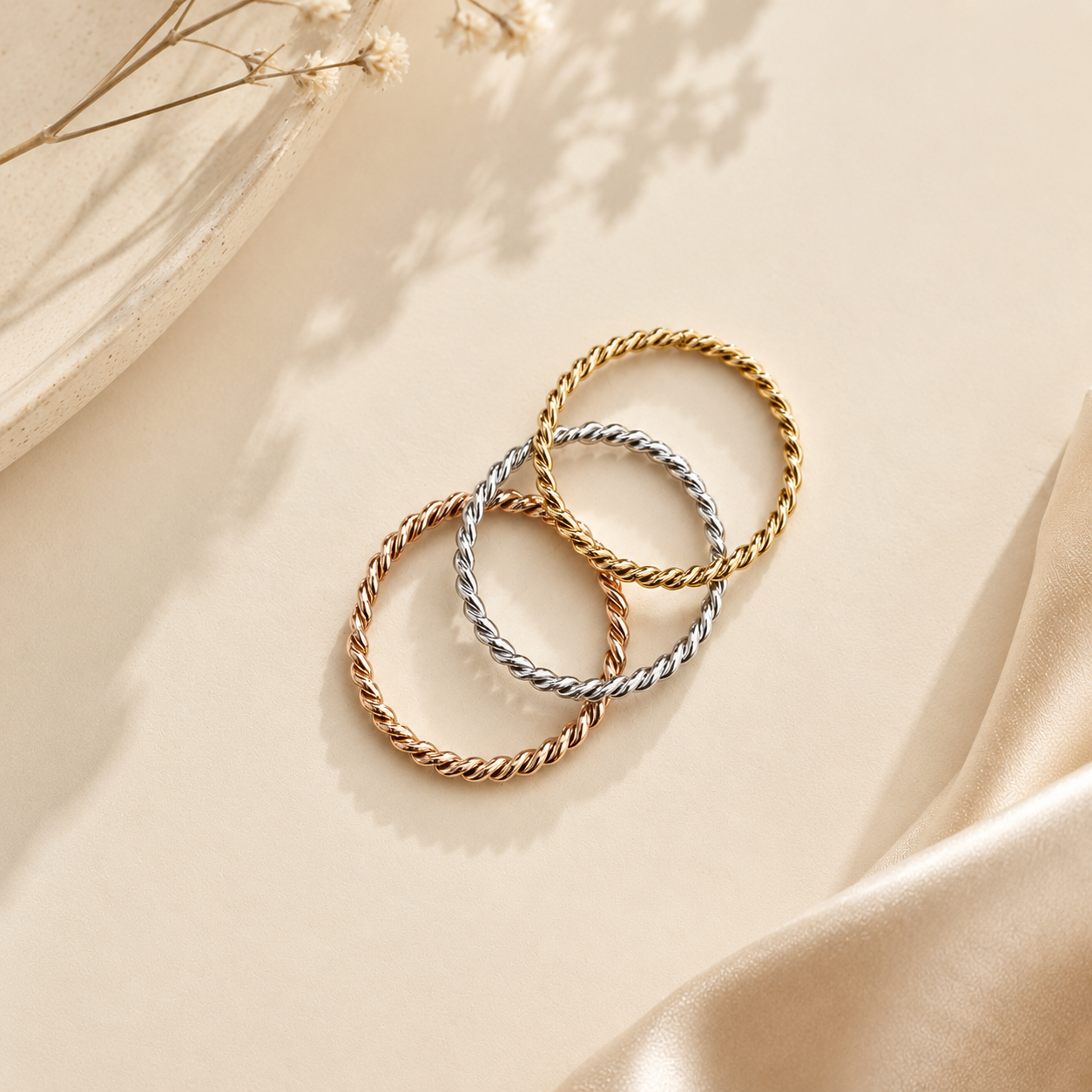 Three Colors Rings
