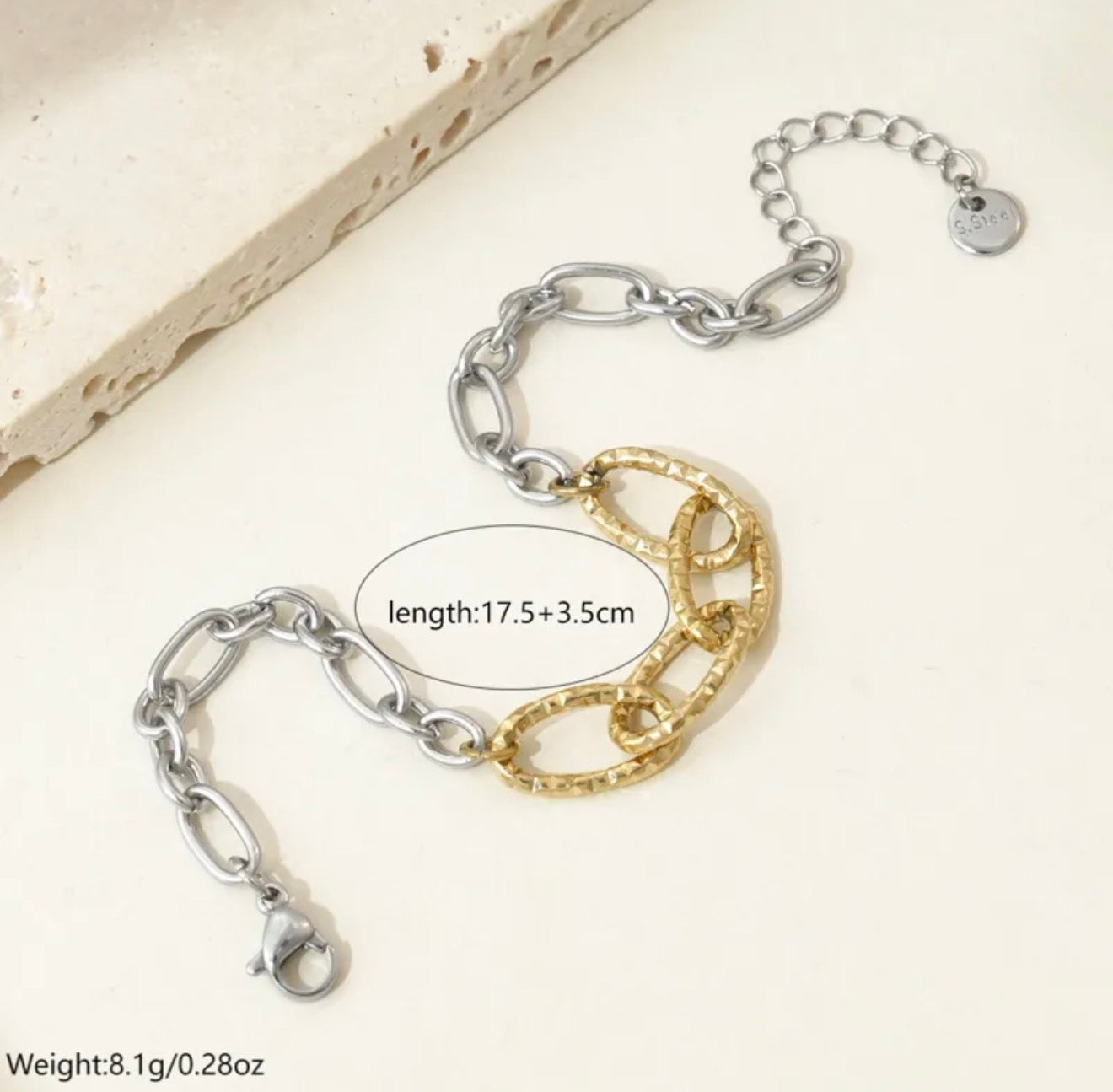 Golden Links Bracelet