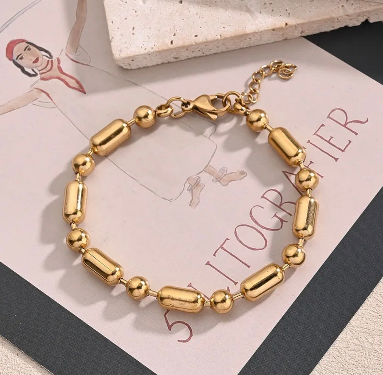 Golden Capsule Bracelet