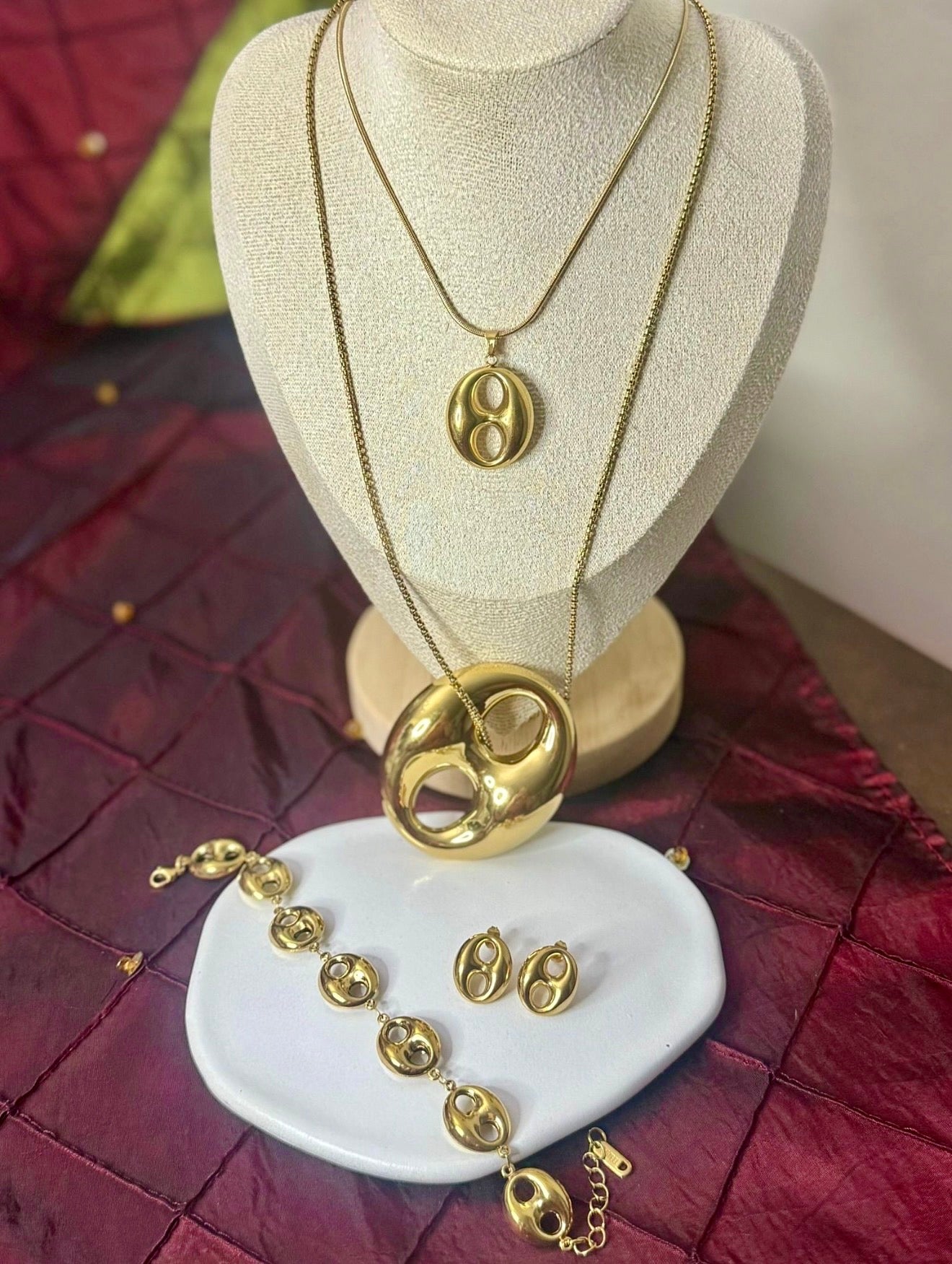 Coffee Bean Earrings