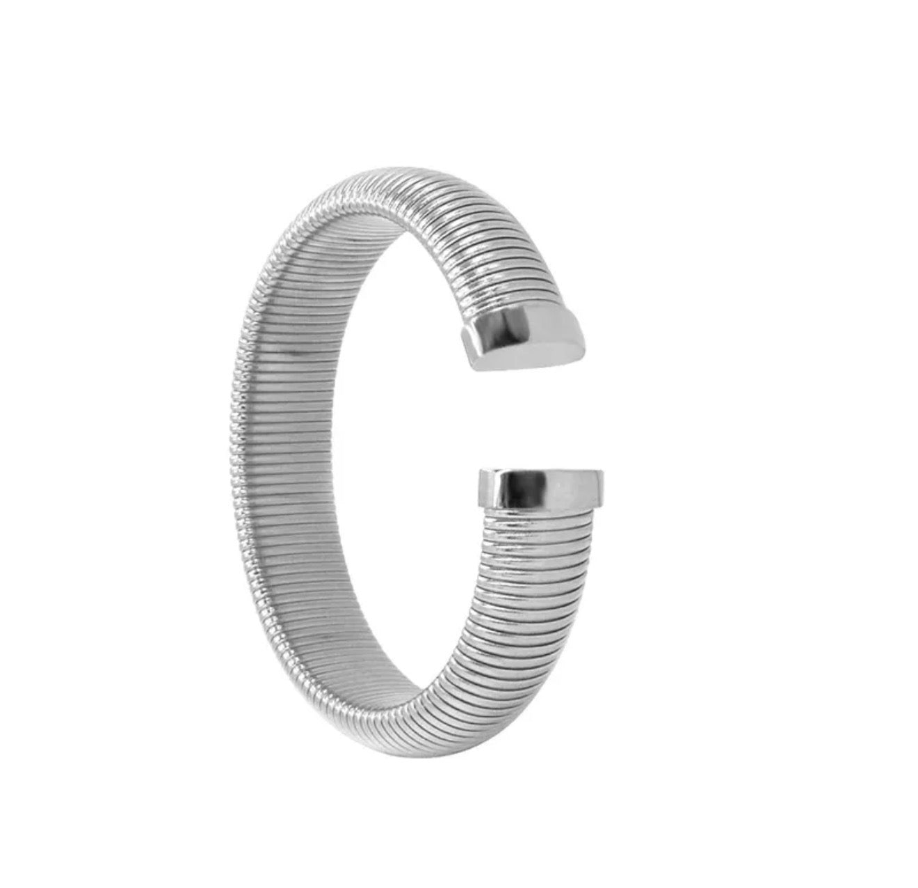 Isabella Silver Modern Cuff