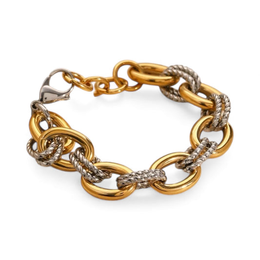 David Two Tones Bracelet