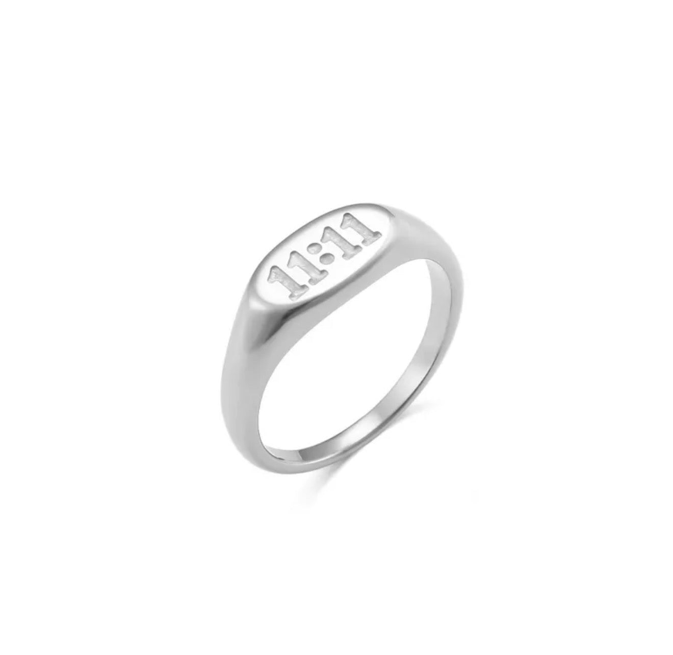 11:11 Silver Ring