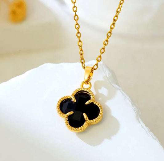 Black Clover Necklace