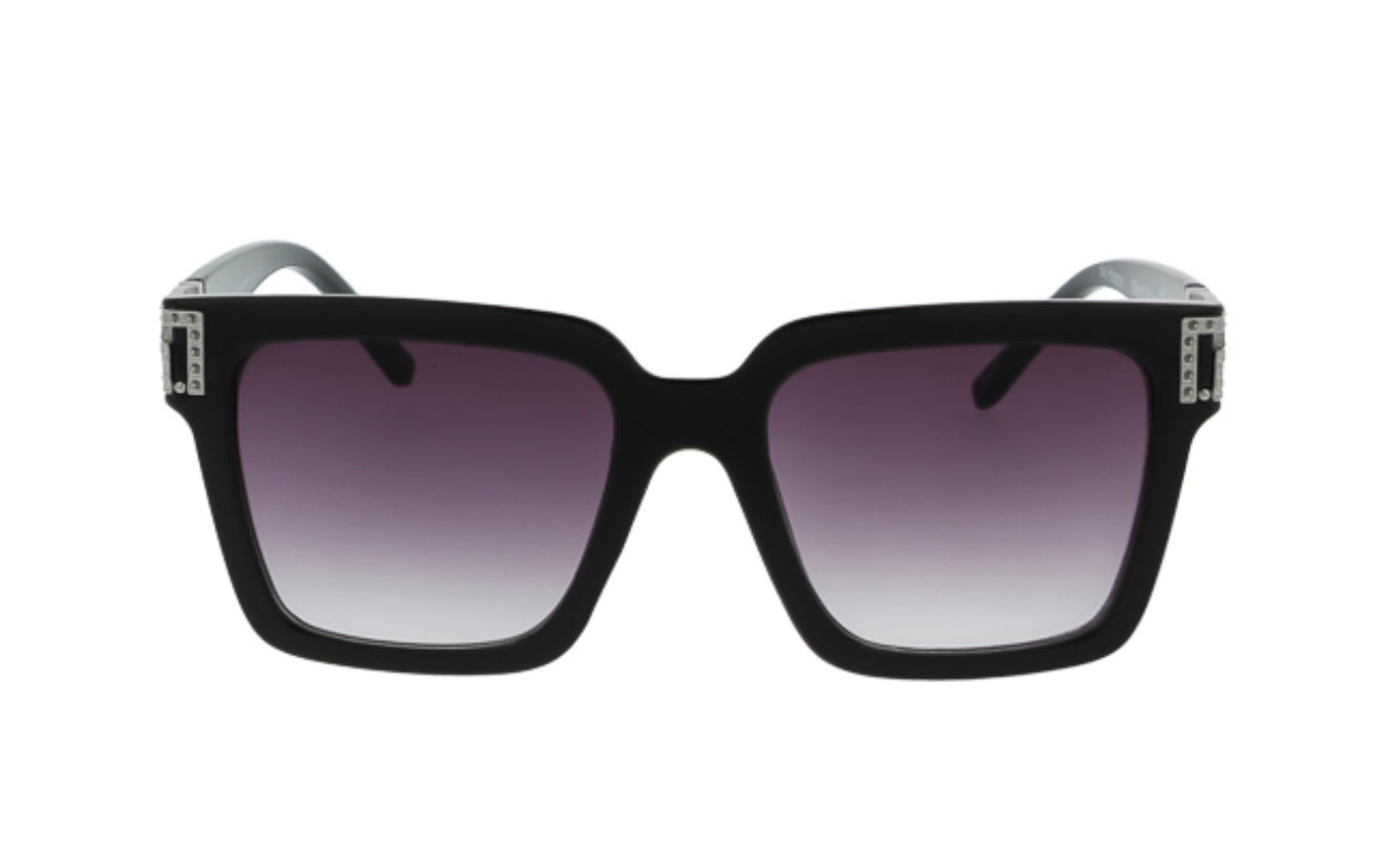 Black and Silver Sunglasses