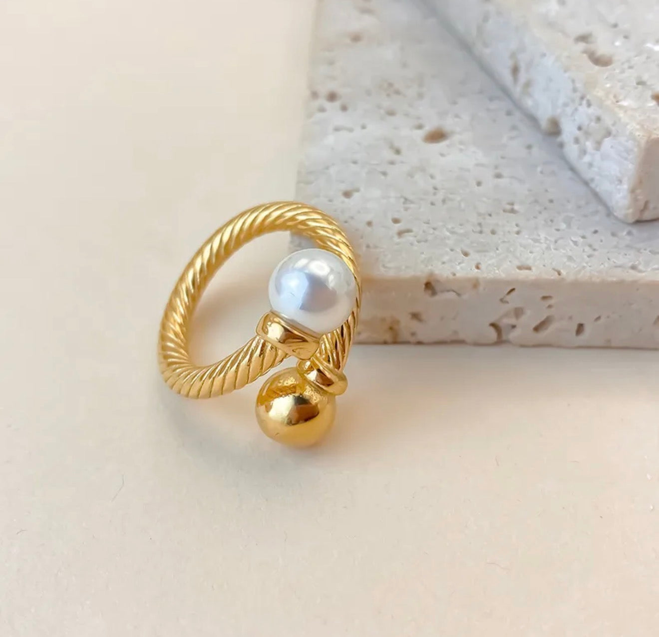 Celestial Pearl Ring