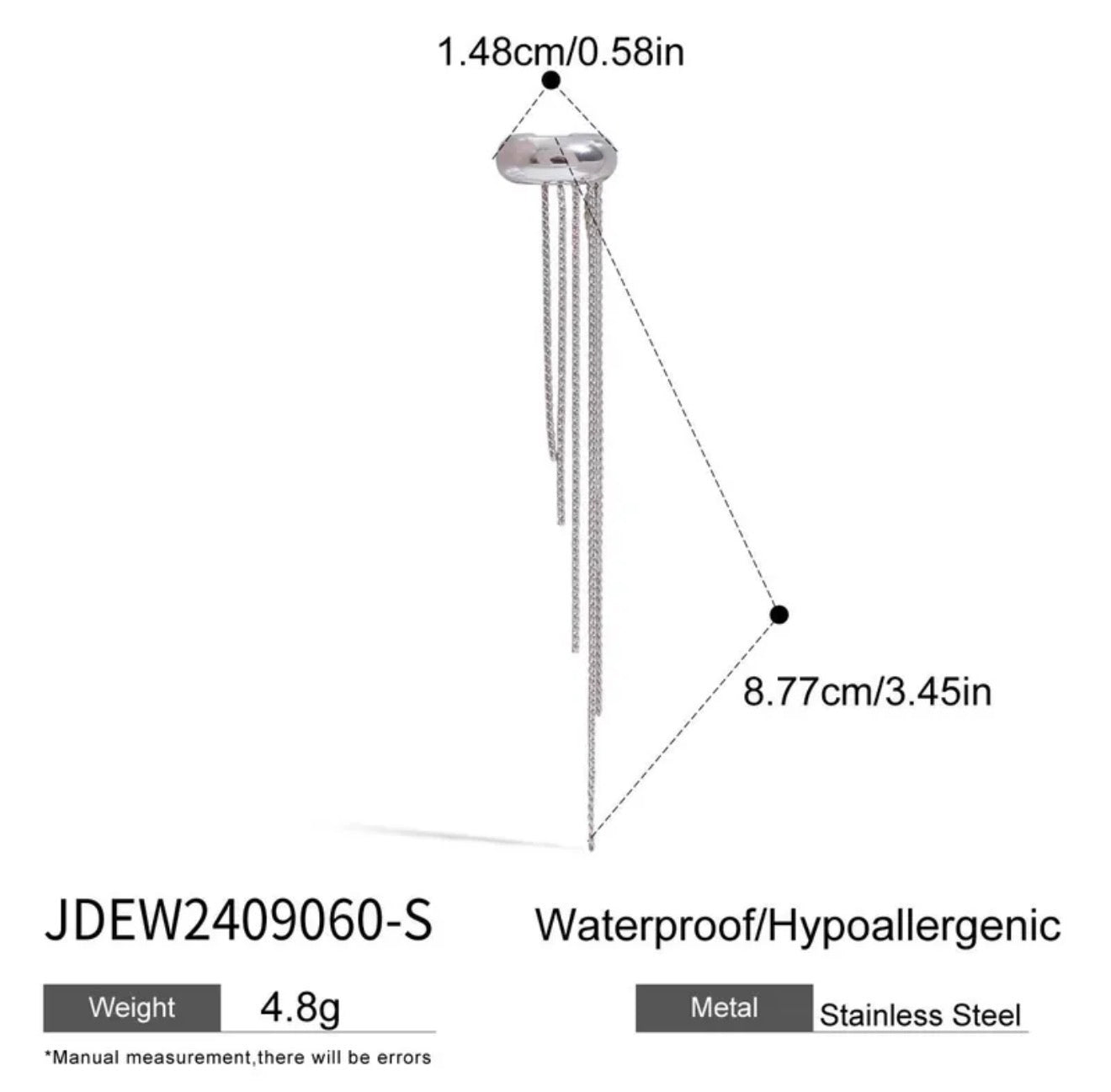 Cascade Ear Cuff