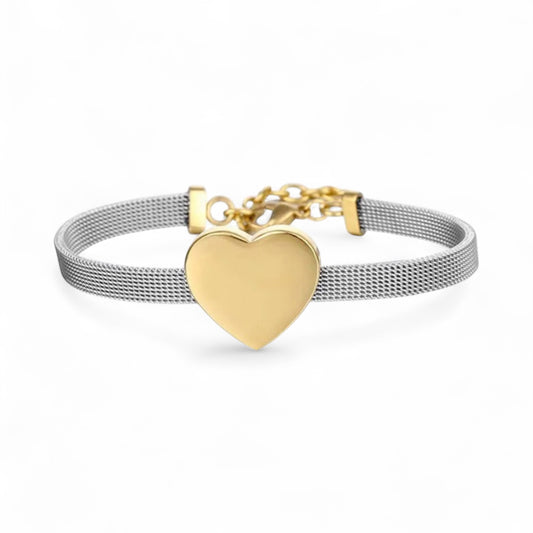 Heart Mesh Bracelet