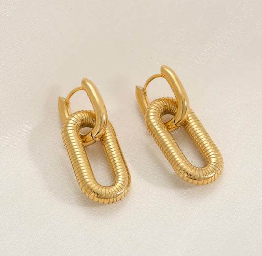 Golden Duo Earrings