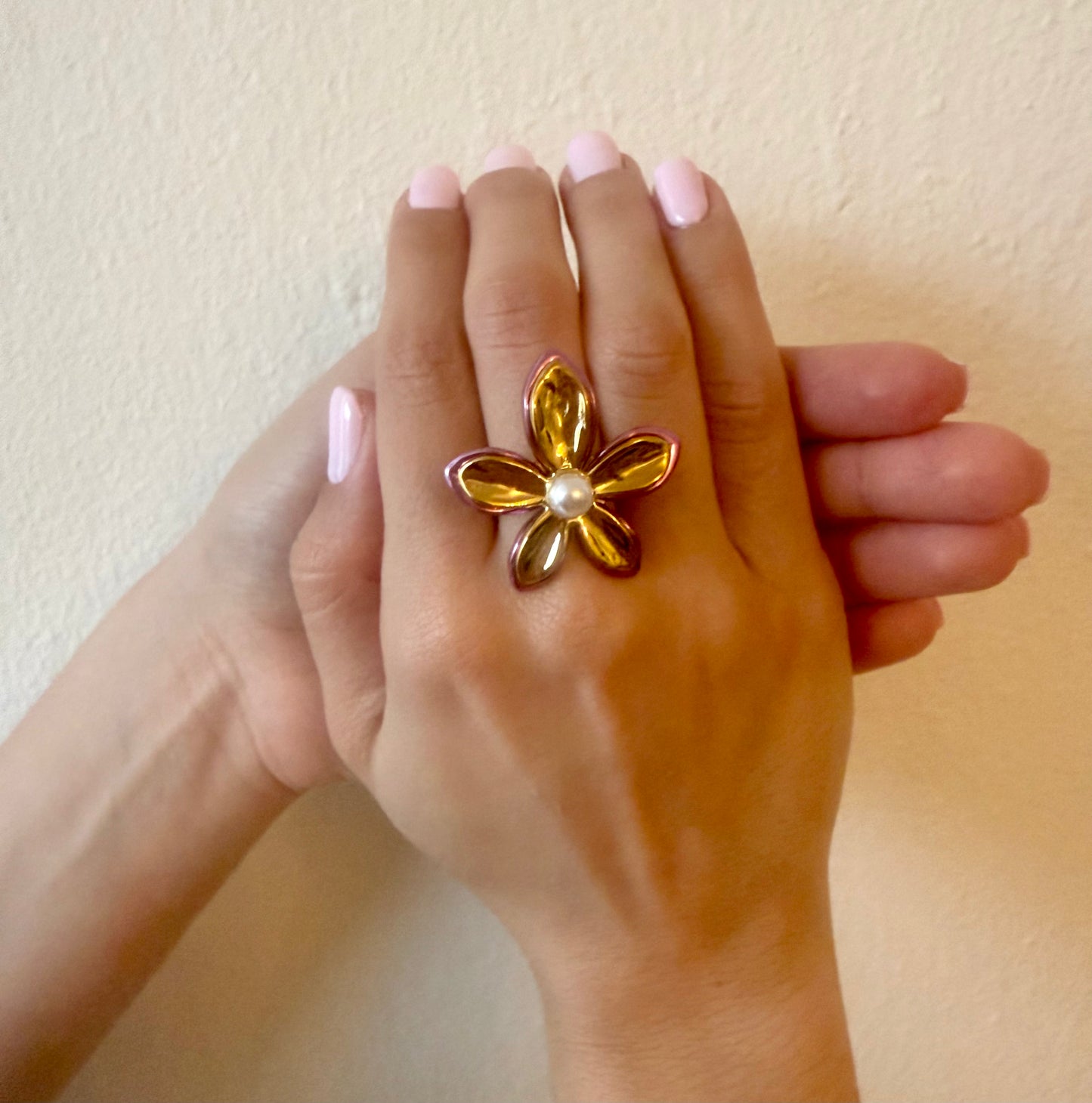 Golden Bloom Ring