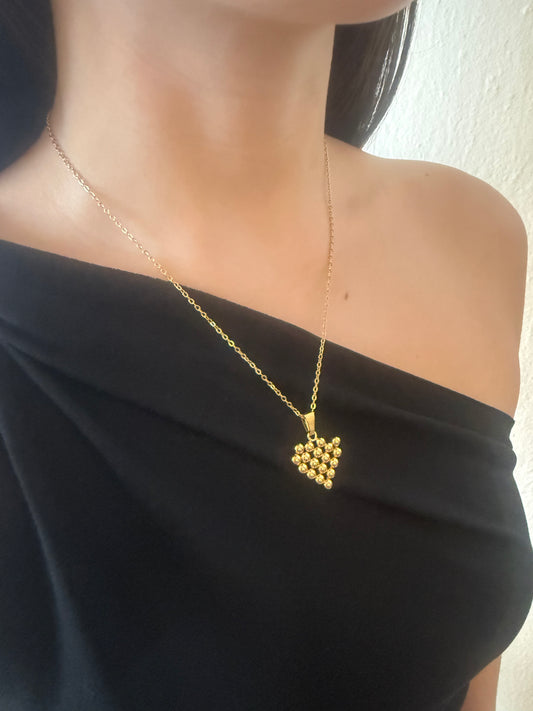 Golden Heart Necklace