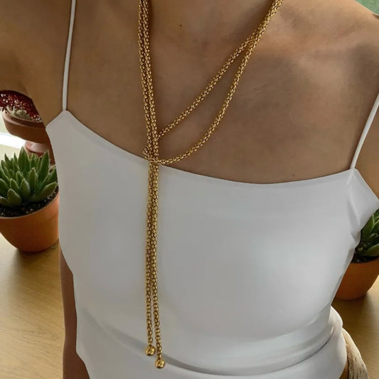 Golden Rope Necklace