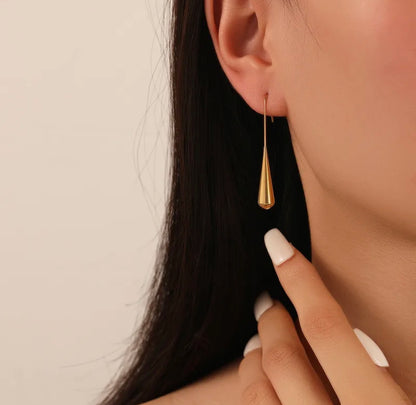Golden Drop Earrings