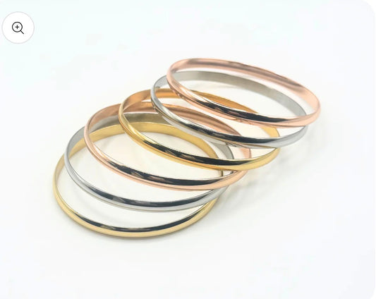 Classic Tri-Color Bangles Set