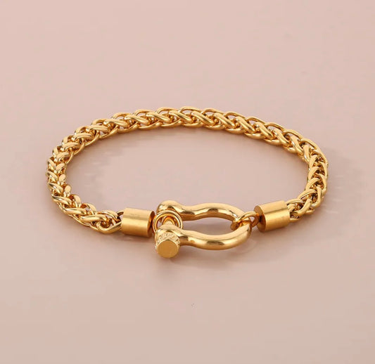 Monarch Rope Golden Bracelet