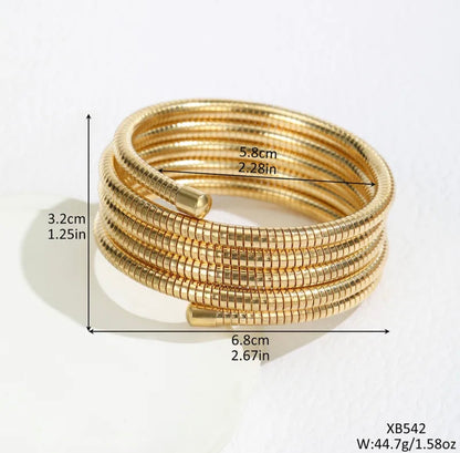 Golden Snake Bracelet