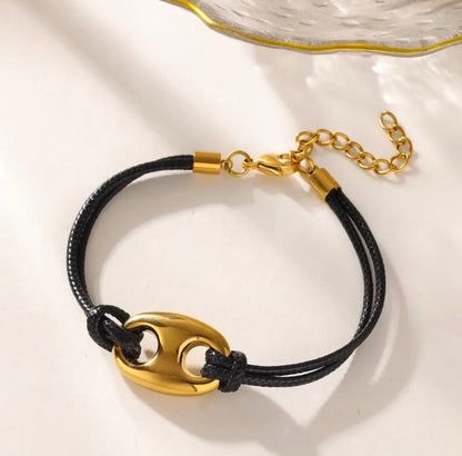 Golden Link Bracelet