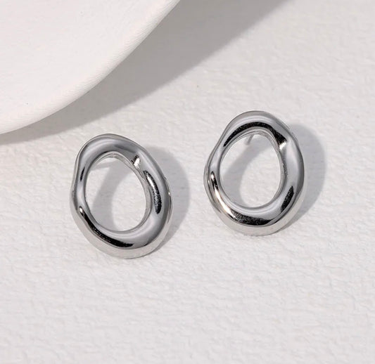 Small Silver Earrings