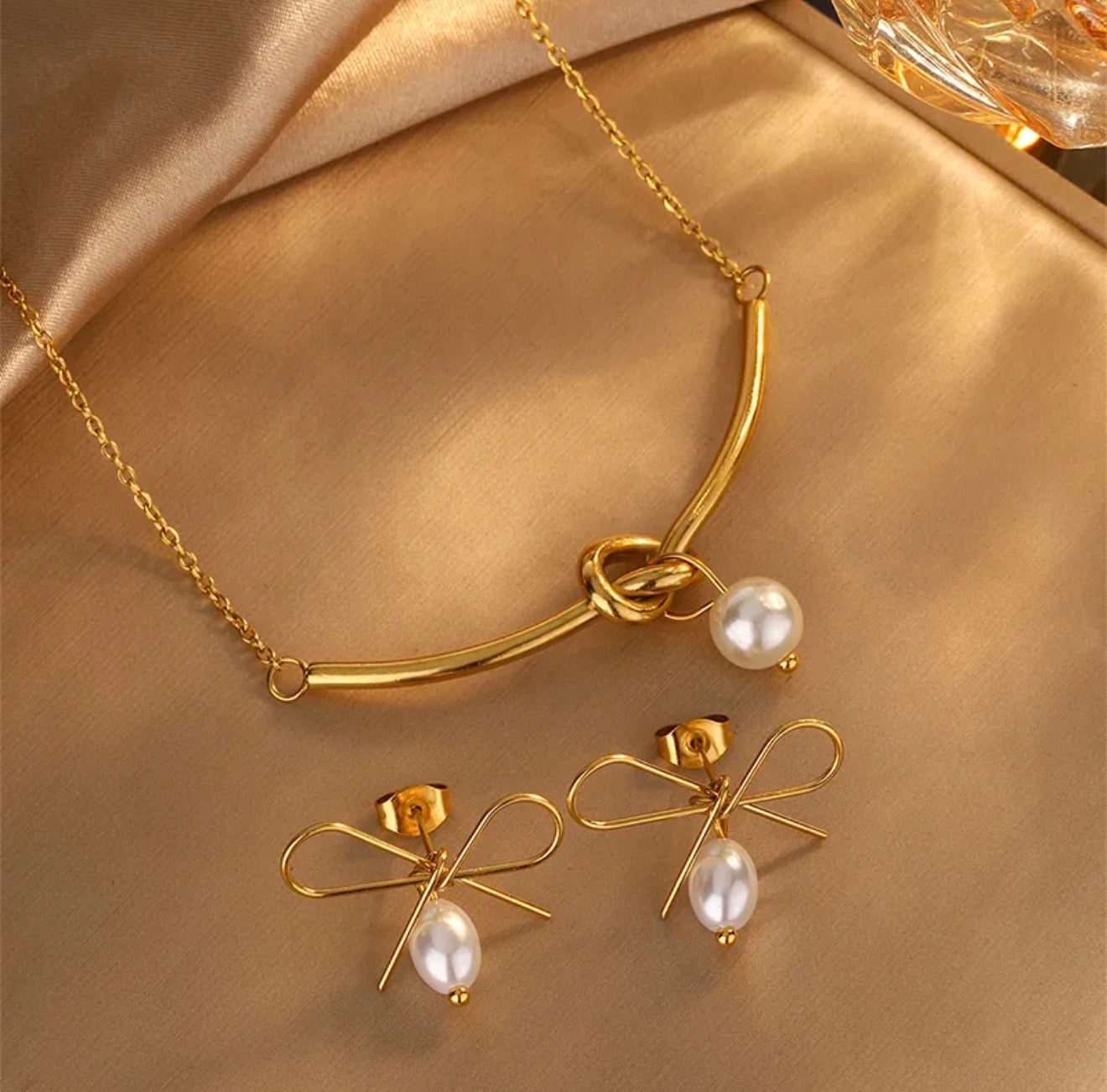 Golden Pearls Set