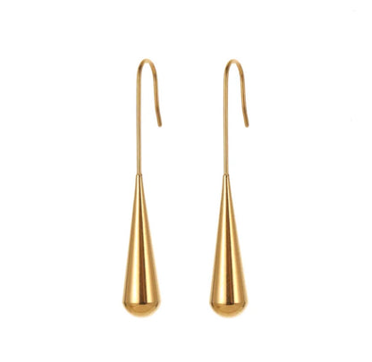 Golden Drop Earrings
