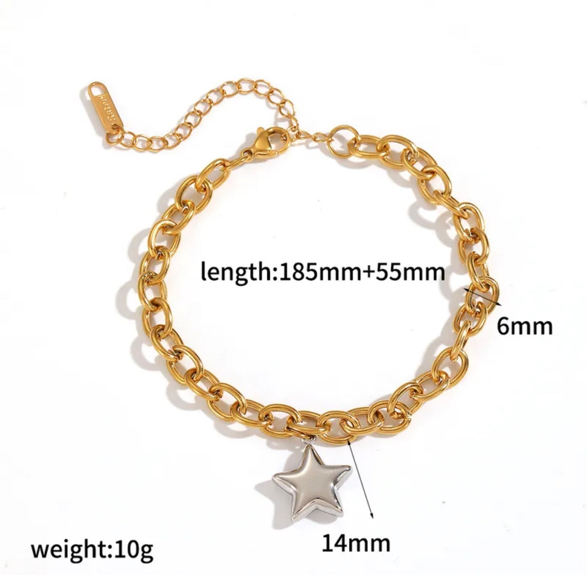 Bicolor Star ⭐️ Bracelet