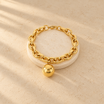 The Ball Golden Bracelet