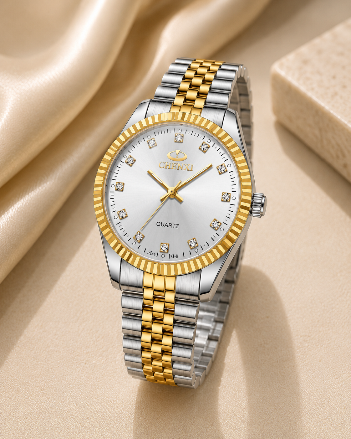 Two Tones Big Watch