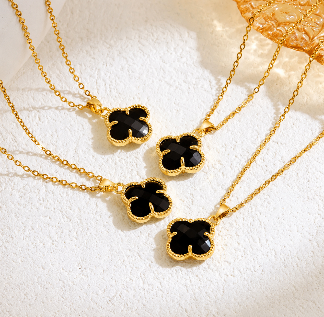 Black Clover Necklace