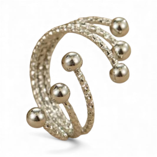 Vibrant Silver Ring