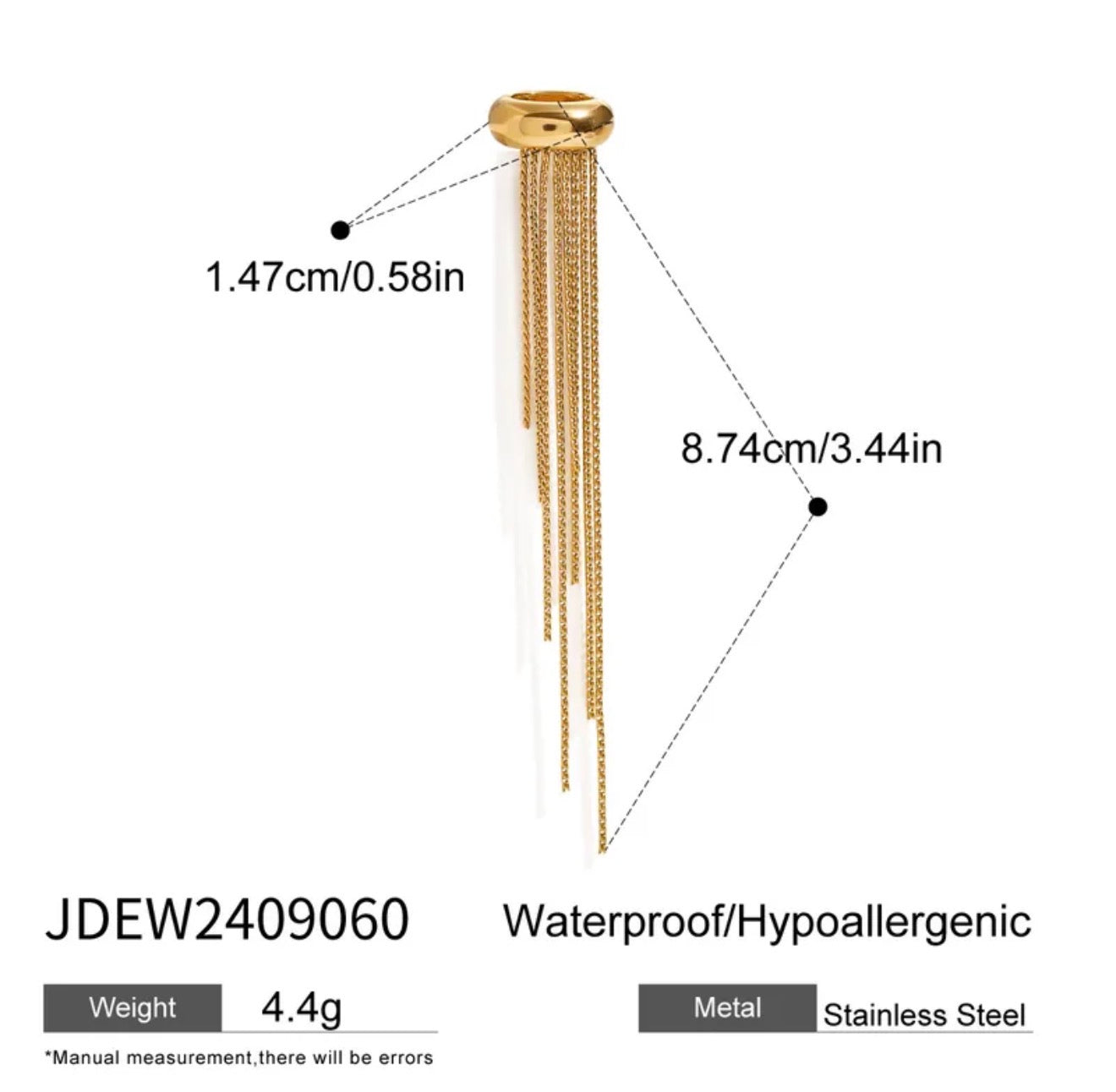 Cascade Ear Cuff