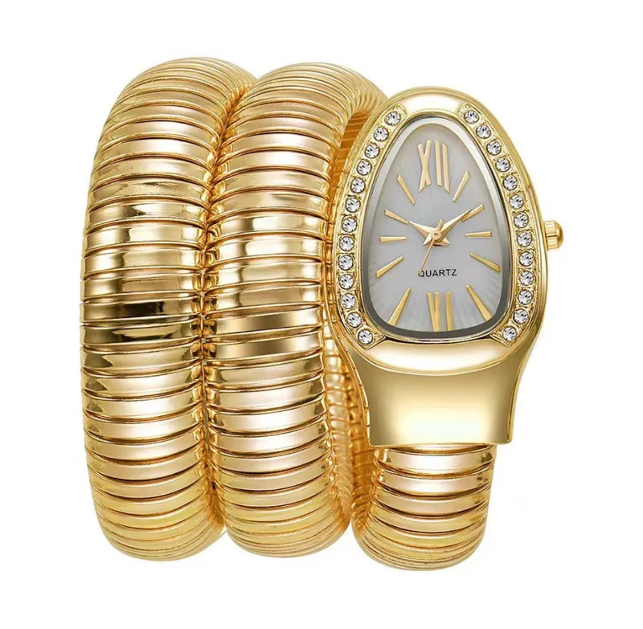 Infinity Golden Watch