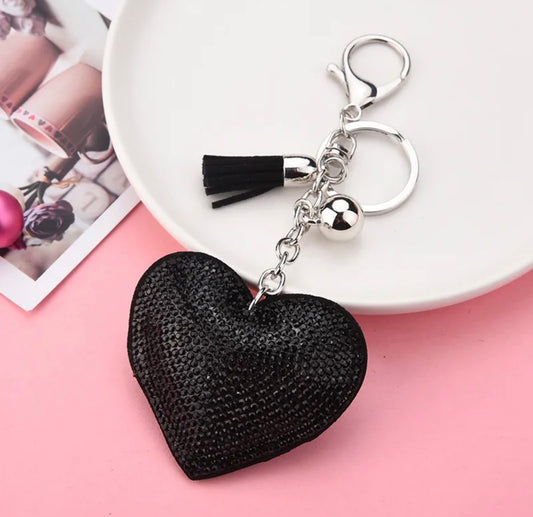 Black Heart Charm