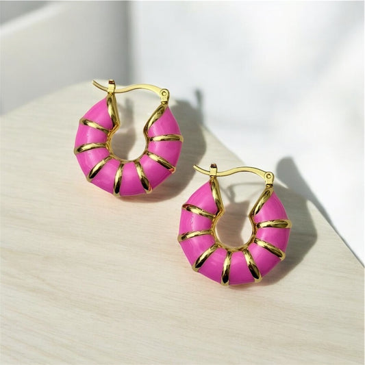 Golden Pinky Earrings
