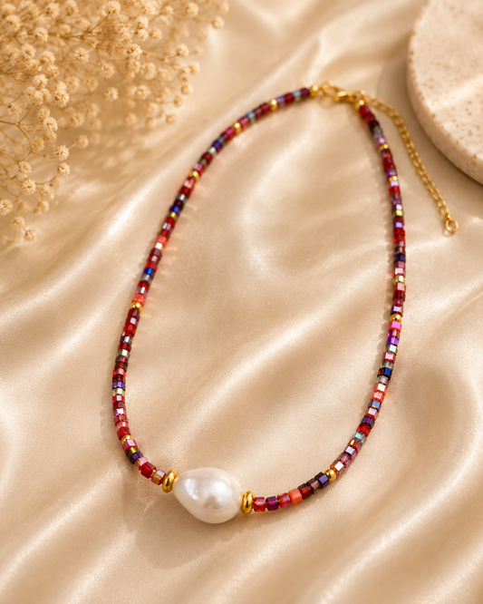 Cristal Pink Necklace