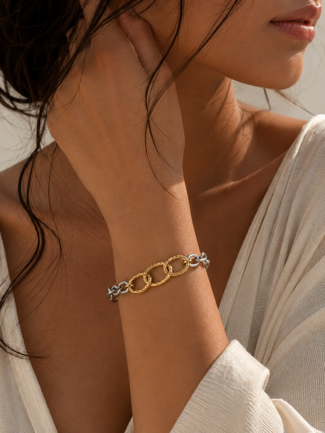 Golden Links Bracelet