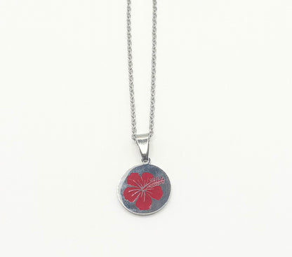 Amapola Silver Necklace