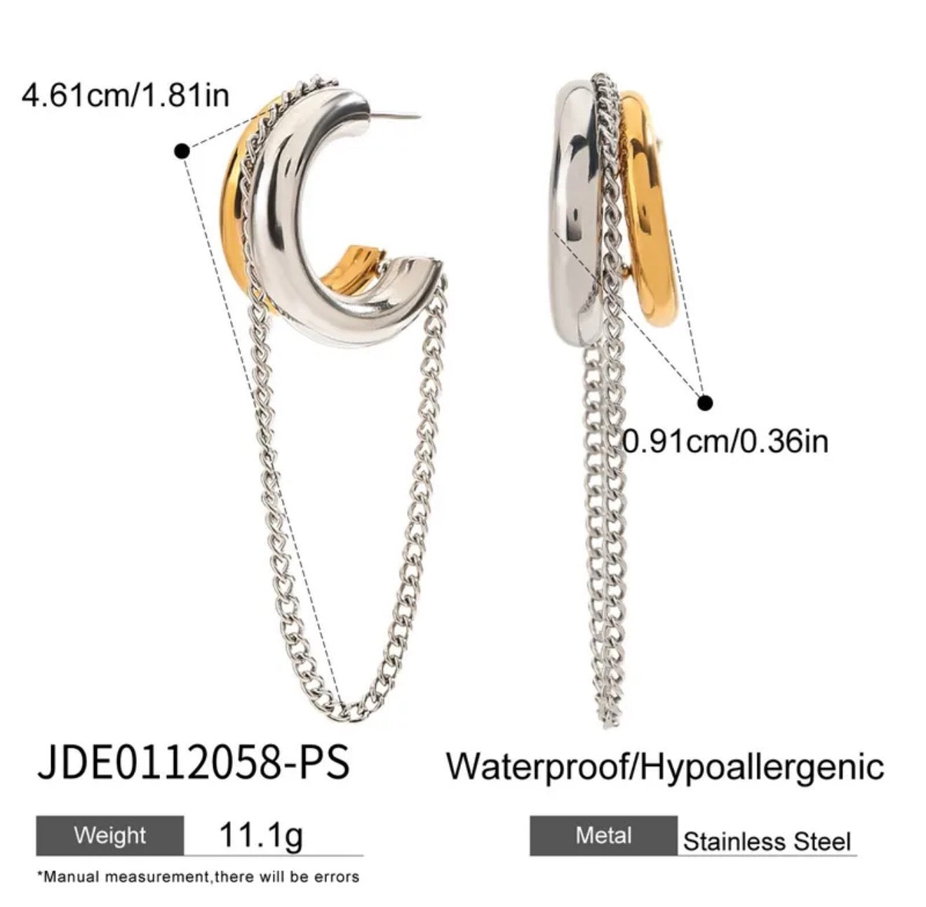Modern Style Earrings
