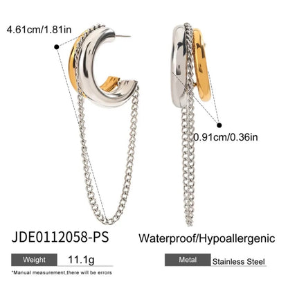 Modern Style Earrings