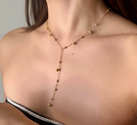 Golden Drops Necklace
