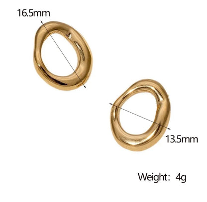 Small Golden Earrings