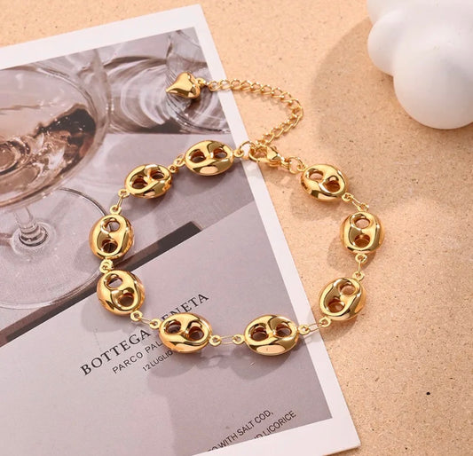 Golden Orbit Bracelet