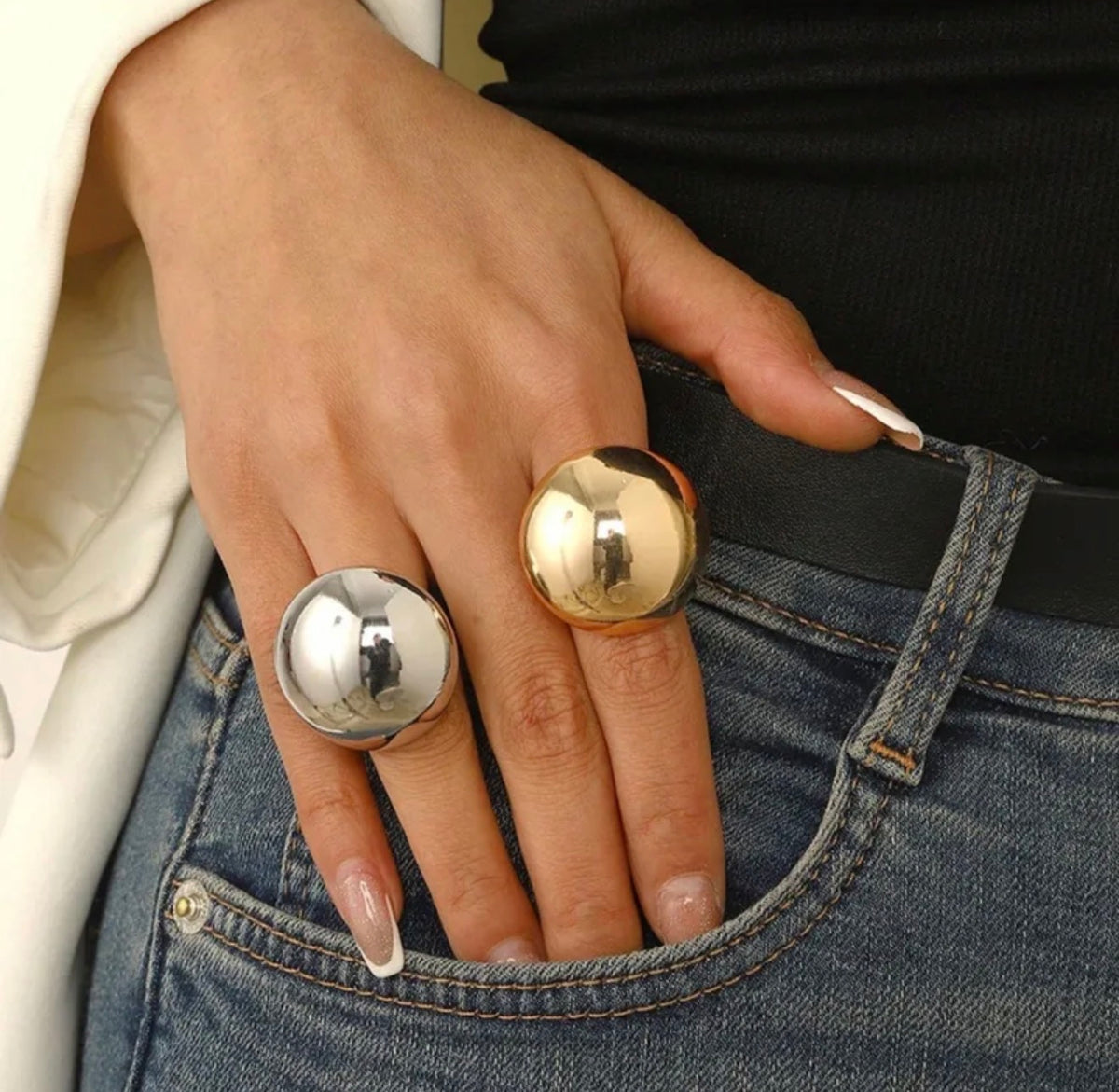 Big Silver Ring