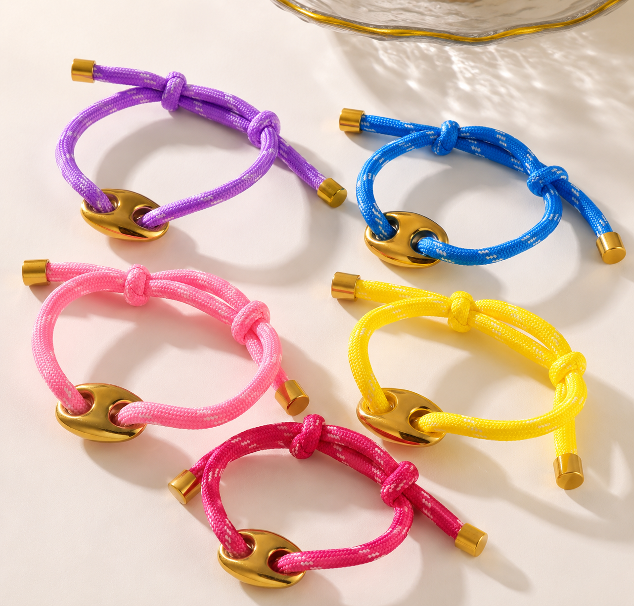 Golden Pop Bracelets