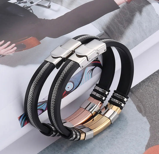 Men Bracelet- Gold