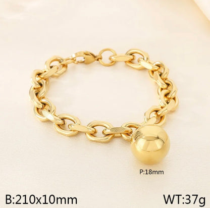 The Ball Golden Bracelet