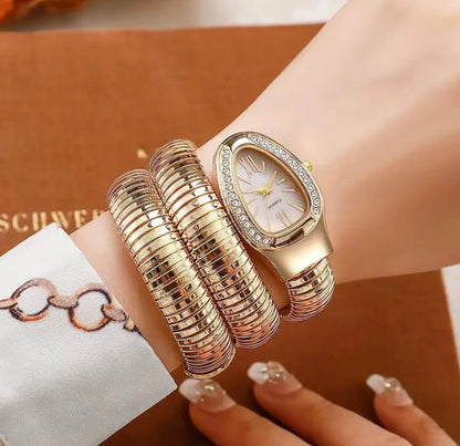 Infinity Golden Watch