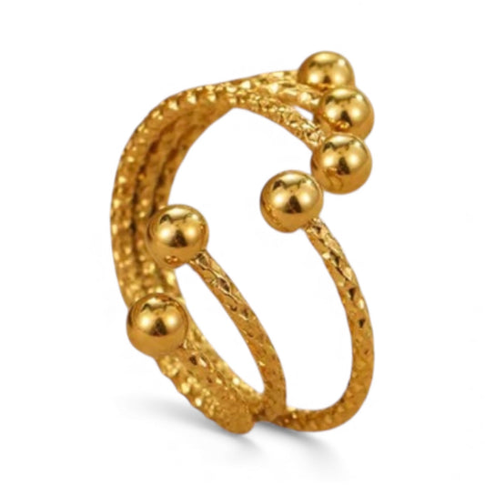 Vibrant Golden Ring