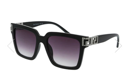 Black and Silver Sunglasses