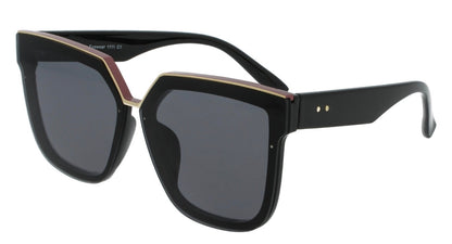 Black and Gold Sunglasses